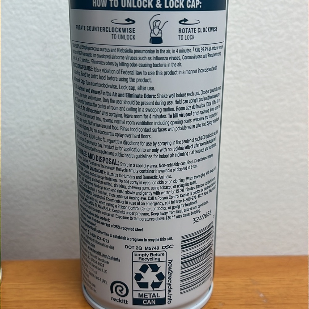 Lysol Air Sanitizer Spray Bundle - Picture 2 of 2